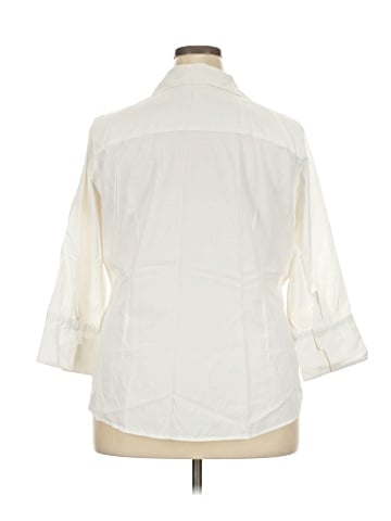 Coldwater Creek 3/4 Sleeve Button-Down Shirt (view 2)