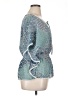 Massini Blue Short Sleeve Blouse Size XL - photo 4