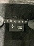 Theory Solid Black Wool Skirt Size S - photo 4