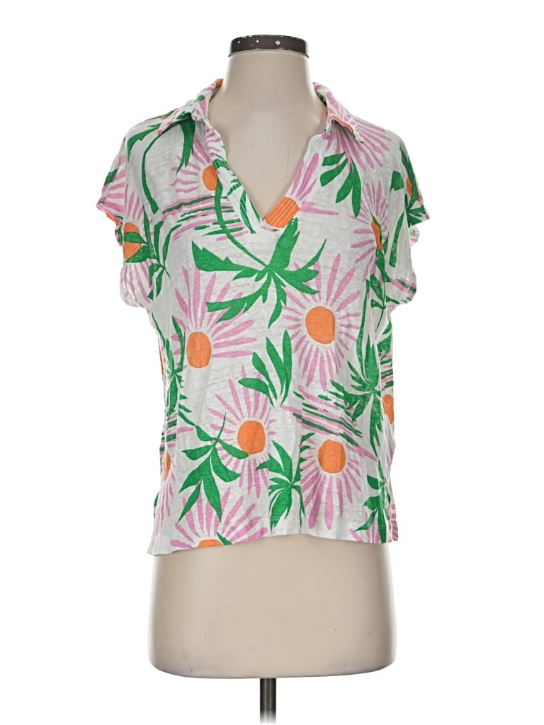 Pre-owned C&c California Short Sleeve T-shirt In Pink