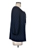 Olivia & Martin 100% Polyester Blue 3/4 Sleeve Blouse Size M - photo 4