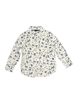 Janie And Jack Long Sleeve Button Down Shirt