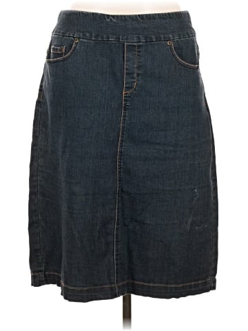 Rekucci Denim Skirt (view 1)