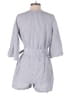 Amadi Checkered-gingham Gray Romper Size M - photo 2