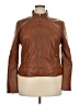 Guess 100% Polyurethane Brown Jacket Size XXL - photo 1