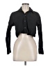 Olivaceous 100% Cotton Black Long Sleeve Blouse Size M - photo 1