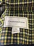 Charter Club Houndstooth Yellow Blazer Size 10 - photo 6