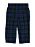 Lands' End 100% Polyester Plaid Blue Casual Pants Size 2 - photo 1