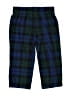 Lands' End 100% Polyester Plaid Blue Casual Pants Size 2 - photo 2