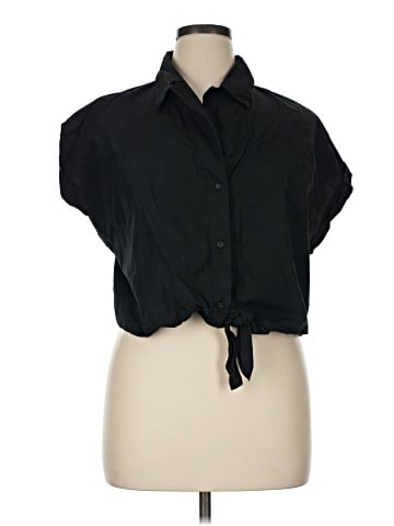 Banana Republic Factory Store Short Sleeve Blouse (view 1)