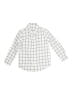 Janie and Jack 100% Cotton Checkered-gingham White Long Sleeve Button-Down Shirt Size 3 - photo 1