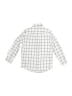 Janie and Jack 100% Cotton Checkered-gingham White Long Sleeve Button-Down Shirt Size 3 - photo 2