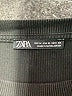Zara Solid Black Casual Dress Size M - photo 7