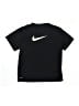 Nike 100% Polyester Black Active T-Shirt Size M (kids) - photo 1