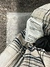 Weatherproof Plaid Gray Long Sleeve Button-Down Shirt Size S - photo 9