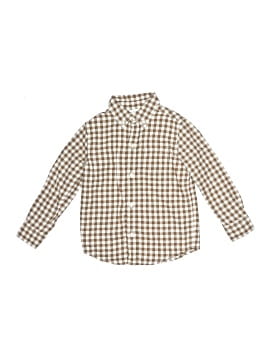 Janie And Jack Long Sleeve Button Down Shirt
