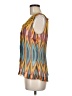 Tory Burch 100% Silk Yellow Sleeveless Silk Top Size 6 - photo 5