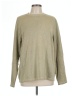Banana Republic 100% Cotton Solid Green Pullover Sweater Size L - photo 1