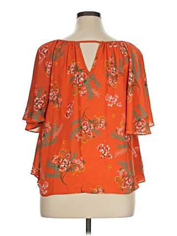 Copper Key Short Sleeve Blouse (view 2)