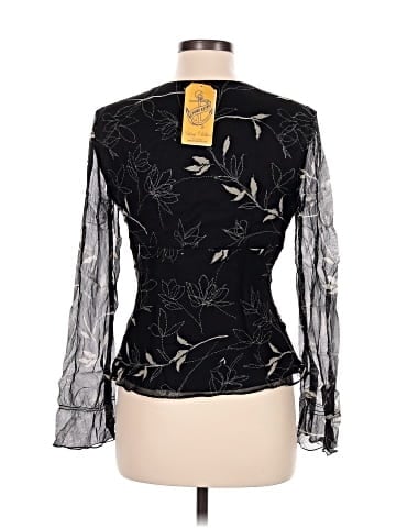 Vision Apparel Long Sleeve Silk Top (view 2)