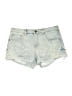 Free People Stars Blue Denim Shorts Size 30 waist - photo 1