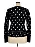 Rebecca Taylor Polka Dots Black Pullover Sweater Size XL - photo 2