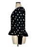 Rebecca Taylor Polka Dots Black Pullover Sweater Size XL - photo 5
