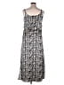 AX Paris 100% Polyester Print Silver Casual Dress Size 14 - photo 2