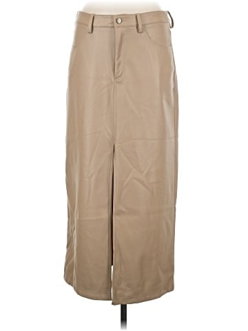 Steve Madden Faux Leather Skirt (view 1)