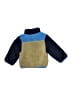 H&M 100% Polyester Color Block Blue Coat Size 2T - photo 2