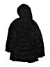 Lands' End 100% Polyester Solid Black Snow Jacket Size 10 - 12 - photo 2