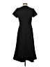 Ann Taylor Solid Black Casual Dress Size 2 - photo 2
