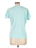 Adidas 100% Polyester Teal Active T-Shirt Size L - photo 2