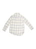 Janie and Jack 100% Cotton Plaid Yellow Long Sleeve Button-Down Shirt Size 3 - photo 2
