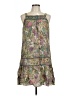 Burning Torch Paisley Green Cocktail Dress Size L - photo 1