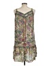 Burning Torch Paisley Green Cocktail Dress Size L - photo 2