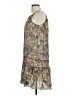 Burning Torch Paisley Green Cocktail Dress Size L - photo 5
