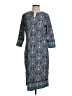 Coolibar 100% Polyester Paisley Teal Casual Dress Size XS - photo 1