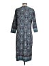 Coolibar 100% Polyester Paisley Teal Casual Dress Size XS - photo 2