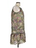 Burning Torch Paisley Green Cocktail Dress Size L - photo 4