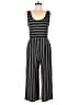 Xhilaration Stripes Gray Jumpsuit Size M - photo 1