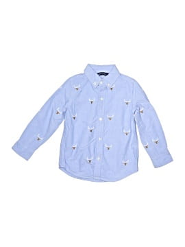 Janie And Jack Long Sleeve Button Down Shirt