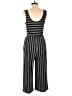 Xhilaration Stripes Gray Jumpsuit Size M - photo 2