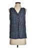 Anne Carson 100% Rayon Blue Sleeveless Blouse Size S - photo 1