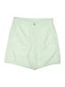 Zara Solid Green Shorts Size 30 waist - photo 1