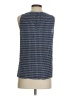 Anne Carson 100% Rayon Blue Sleeveless Blouse Size S - photo 2