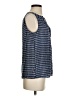 Anne Carson 100% Rayon Blue Sleeveless Blouse Size S - photo 4