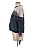 ASOS 100% Acrylic Print Blue Pullover Sweater Size 12 - photo 5