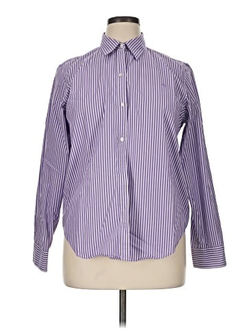 Lauren by Ralph Lauren Long Sleeve Button-Down Shirt (view 1)