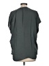 Vince. 100% Silk Gray Short Sleeve Silk Top Size M - photo 2